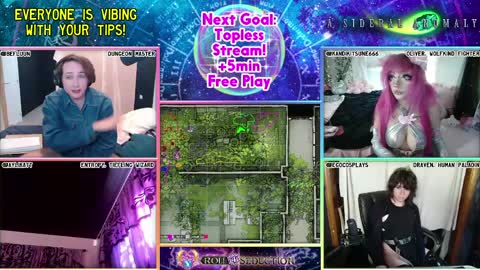 Roll For Seduction online show from March 2026 11:32:01 PM