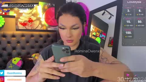ROMINA OWEN online show from December 2024 08:10:02 AM