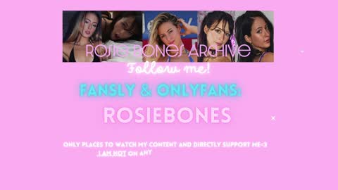 Rosie Bones online show from December 2024 12:59:02 AM
