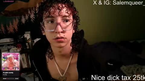 Snapshot of salemqueer_ chatting on September 2025 06:40:02 PM Sam online show from September 2025 06:40:02 PM