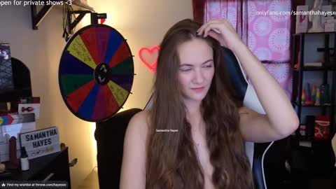 The Real Samantha Hayes haha  online show from December 2024 09:17:01 PM