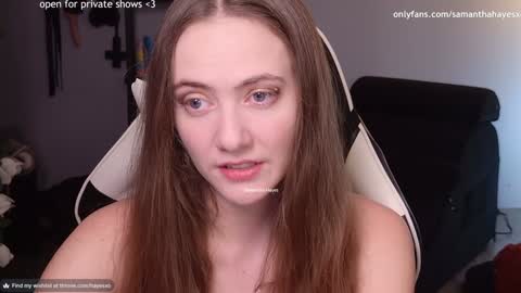 The Real Samantha Hayes haha  online show from February 2025 09:10:01 PM