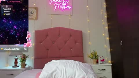 Snapshot of samanthamillher1 chatting on December 2024 08:00:02 PM Samy online show from December 2024 08:00:02 PM