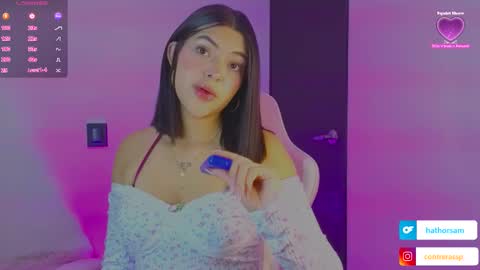 Snapshot of samara_lam chatting on September 2025 12:58:02 AM Sammy  online show from September 2025 12:58:02 AM