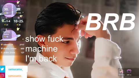 Snapshot of samucamx_ chatting on February 2026 06:19:02 AM samu online show from February 2026 06:19:02 AM