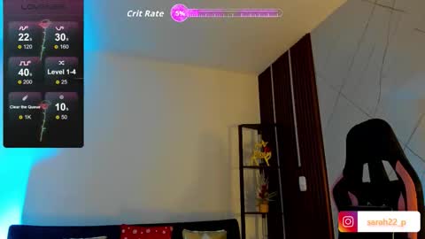 Snapshot of sarah_perez1 chatting on December 2025 10:48:02 PM INSTAGRAM...sarah22 p online show from December 2025 10:48:02 PM