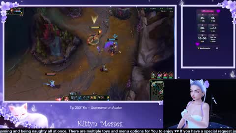 Snapshot of sassykittyn chatting on February 2025 05:53:02 AM Sassy Sami Kittyn online show from February 2025 05:53:02 AM