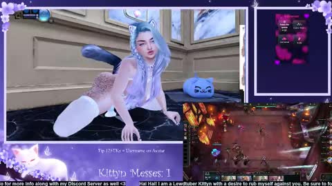 Snapshot of sassykittyn chatting on February 2025 08:47:02 AM Sassy Sami Kittyn online show from February 2025 08:47:02 AM