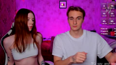 Snapshot of say_and_kiss chatting on December 2024 02:31:02 AM Say and kiss online show from December 2024 02:31:02 AM