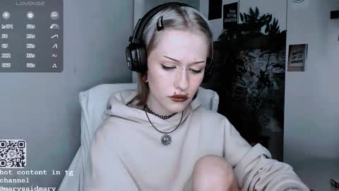 Snapshot of say_mary chatting on September 2025 08:03:01 PM pronoun she. name Mary. age 21. online show from September 2025 08:03:01 PM