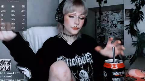Snapshot of say_mary chatting on October 2025 12:10:02 AM pronoun she. name Mary. age 21. online show from October 2025 12:10:02 AM