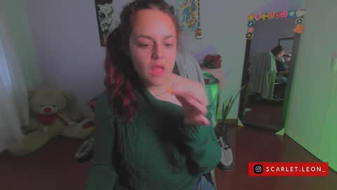 Snapshot of scarlett77_ chatting on March 2025 10:10:02 PM Scarletland welcome online show from March 2025 10:10:02 PM