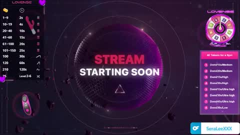 SeraLeeXXX online show from February 2026 06:45:01 PM