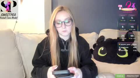 short sweetpea online show from February 2025 10:20:02 PM