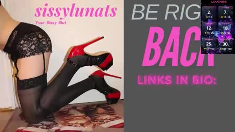 SissyLunaTS online show from April 2026 07:22:01 PM