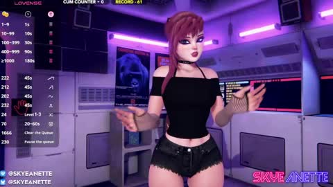 SkyeAnette online show from April 2026 01:10:01 AM