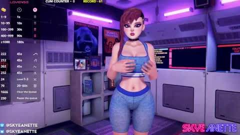 SkyeAnette online show from July 2026 01:12:01 AM