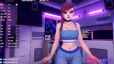 SkyeAnette online show from July 2026 01:09:02 AM