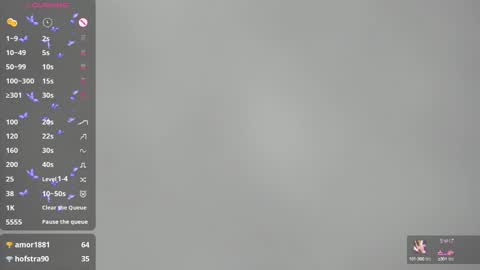 Sophie  online show from December 2024 04:19:01 PM