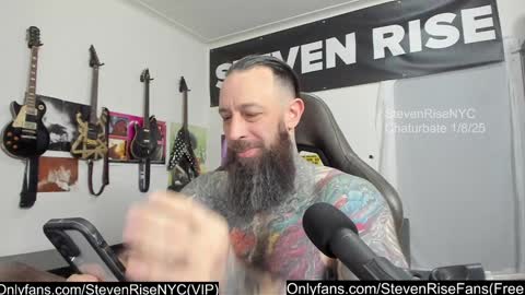 StevenRiseNYC online show from January 2025 01:41:02 PM