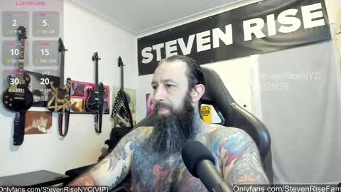 StevenRiseNYC online show from November 2025 12:27:02 PM
