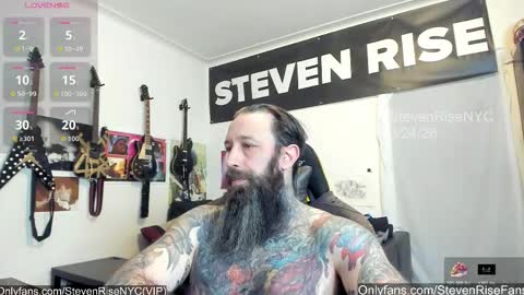 StevenRiseNYC online show from March 2026 12:54:01 PM