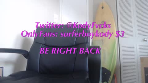 Snapshot of surferboykody chatting on March 2026 08:25:02 PM surferboykody online show from March 2026 08:25:02 PM