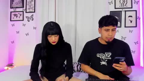 Snapshot of tainy_n_harley chatting on December 2024 04:47:01 AM Liam and Juli online show from December 2024 04:47:01 AM