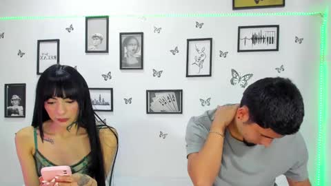 Snapshot of tainy_n_harley chatting on February 2025 07:45:01 AM Liam and Juli online show from February 2025 07:45:01 AM