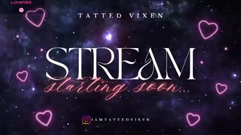 Snapshot of tatted_vixen chatting on July 2026 05:15:02 PM Tatted Queen online show from July 2026 05:15:02 PM