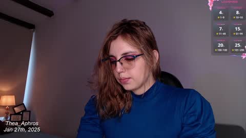 Snapshot of thea_aphros chatting on January 2025 07:03:01 PM Diosa Afrodita online show from January 2025 07:03:01 PM