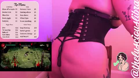 Snapshot of thelusciouslibra chatting on October 2025 08:46:02 PM thelusciouslibra online show from October 2025 08:46:02 PM