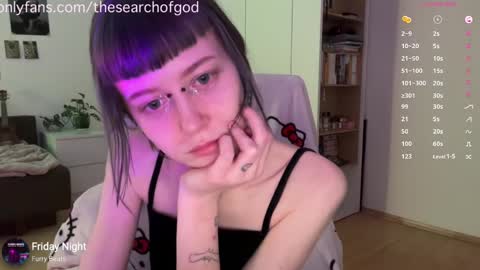 Snapshot of thesearchofgod chatting on March 2025 10:43:01 PM LISA                                            online show from March 2025 10:43:01 PM