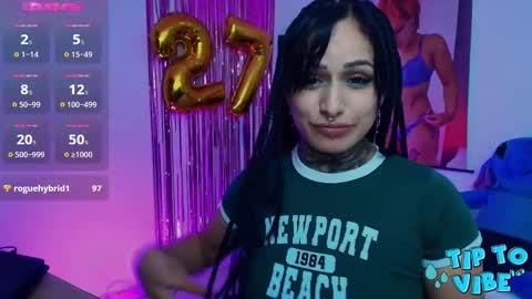 Snapshot of tinnadawson chatting on March 2025 05:46:01 AM I AM BELLA ----------- follow my IG TINNS 69 online show from March 2025 05:46:01 AM