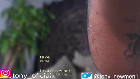 Snapshot of tony_newmen chatting on October 2025 12:54:02 AM tony online show from October 2025 12:54:02 AM