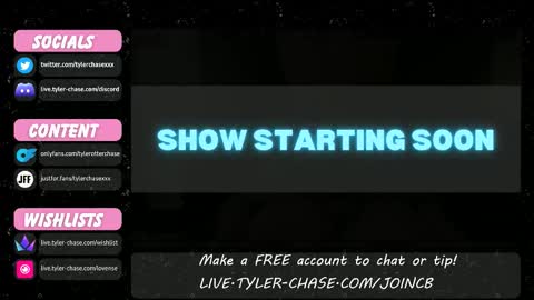 Tyler Chase online show from March 2026 11:09:01 PM