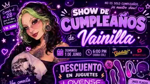 Vainilla Independent model online show from June 2026 02:38:01 AM