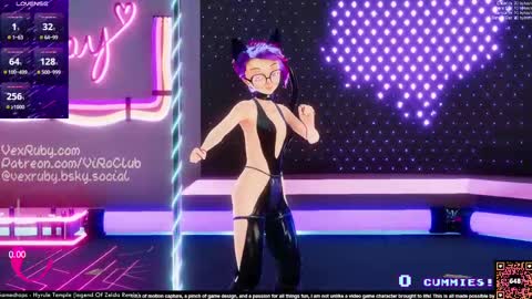 Snapshot of vexruby chatting on February 2025 01:03:01 AM Vex Ruby online show from February 2025 01:03:01 AM