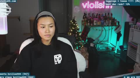 Snapshot of violishh chatting on December 2024 11:08:02 PM follow me on twitter violishh and ig violishh  online show from December 2024 11:08:02 PM