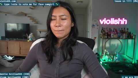 Snapshot of violishh chatting on January 2025 07:53:01 PM follow me on twitter violishh and ig violishh  online show from January 2025 07:53:01 PM