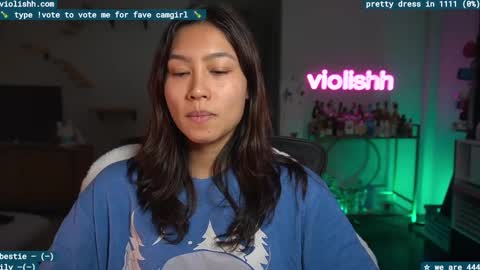 Snapshot of violishh chatting on January 2025 03:18:02 AM follow me on twitter violishh and ig violishh  online show from January 2025 03:18:02 AM