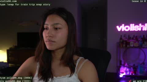 Snapshot of violishh chatting on March 2025 05:00:02 AM follow me on twitter violishh and ig violishh  online show from March 2025 05:00:02 AM