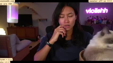 Snapshot of violishh chatting on September 2025 01:05:02 AM follow me on twitter violishh and ig violishh  online show from September 2025 01:05:02 AM