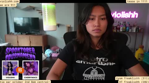 Snapshot of violishh chatting on October 2025 06:25:02 PM follow me on twitter violishh and ig violishh  online show from October 2025 06:25:02 PM