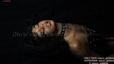 Snapshot of wayuu_goddess chatting on October 2025 10:34:02 AM Wayuu Goddess 3 online show from October 2025 10:34:02 AM