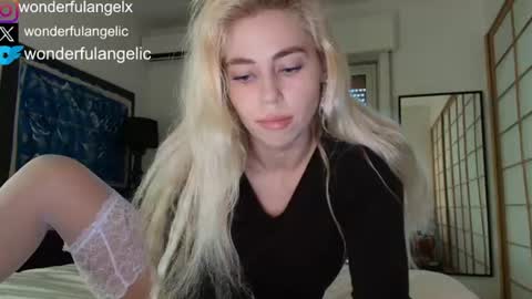 Snapshot of wonderfulangel chatting on June 2026 02:51:02 PM Wonderful Angel online show from June 2026 02:51:02 PM