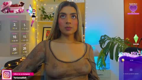 Snapshot of yeriawaddell_ chatting on December 2024 03:07:01 AM yeriawaddell online show from December 2024 03:07:01 AM