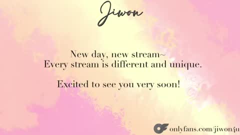 J i w o n   online show from July 2026 09:00:02 PM