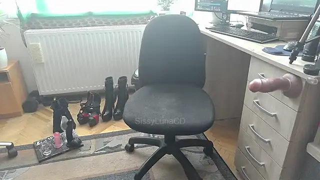 Snapshot of SissyLunaCD chatting on January 2025 09:48:01 AM SissyLunaCD online show from January 2025 09:48:01 AM