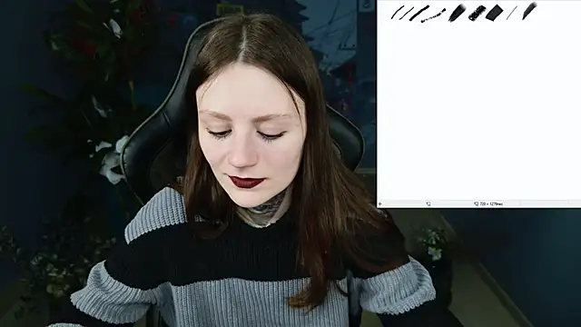 Snapshot of VeliraBraitberg chatting on February 2025 02:10:02 PM VeliraBraitberg online show from February 2025 02:10:02 PM